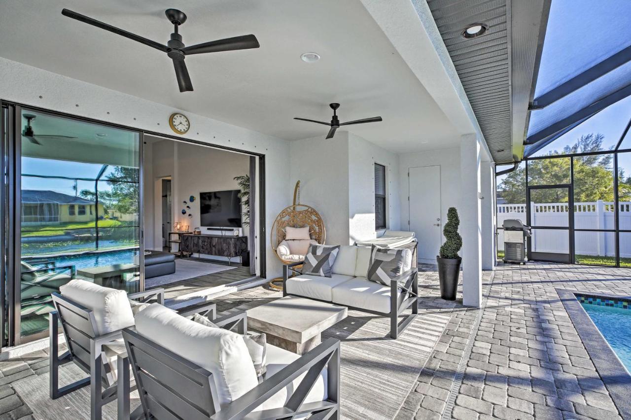 Sun-Seekers Getaway Lavish Cape Coral Villa Exterior foto